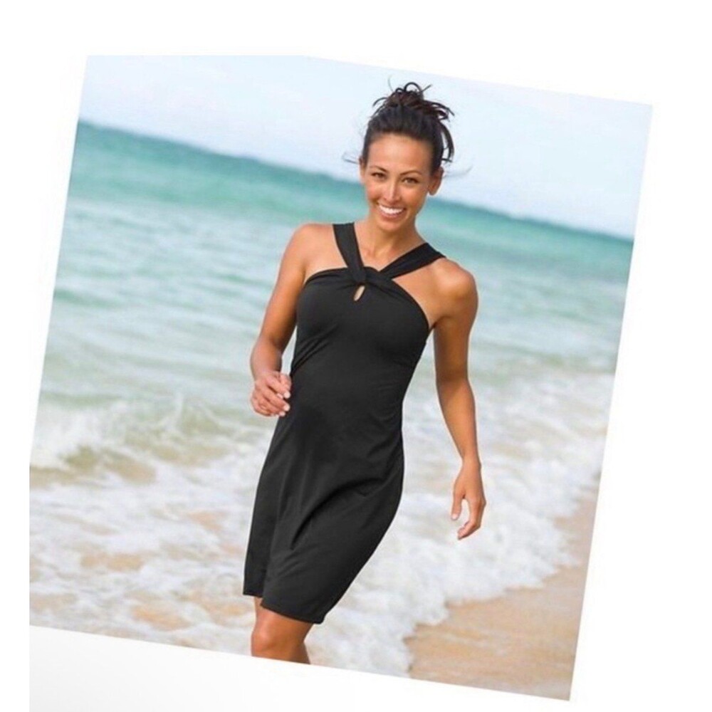 Athleta Kiki Swim Dress Sz. XS Black